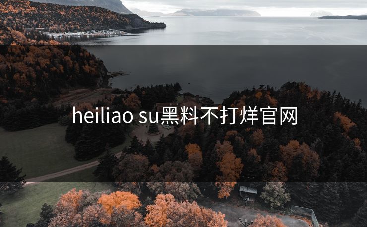 heiliao su黑料不打烊官网